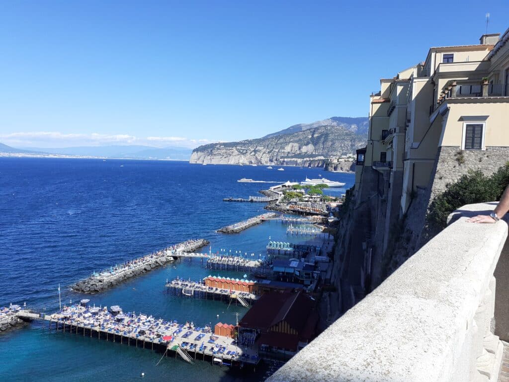 Sorrento's sea